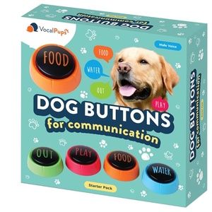 Dog Buttons for Communication Starter Pack